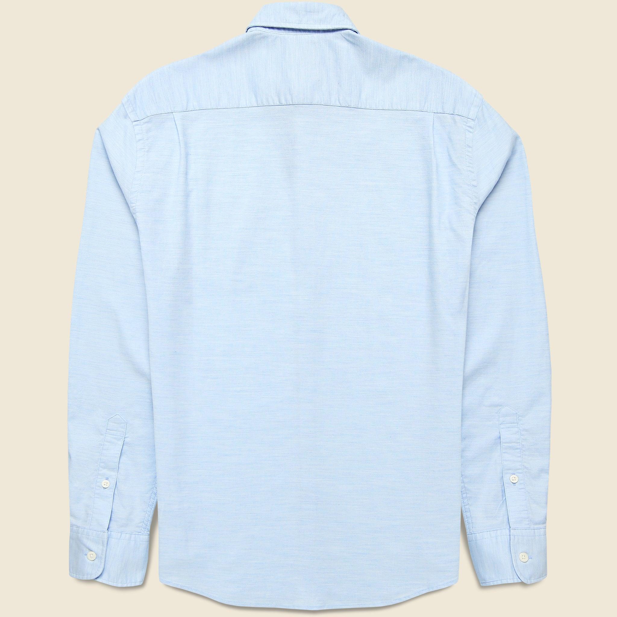 Supima Oxford Shirt - Blue Heather Product Image