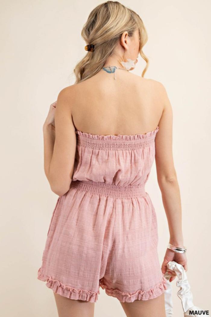 Strapless Romper Product Image