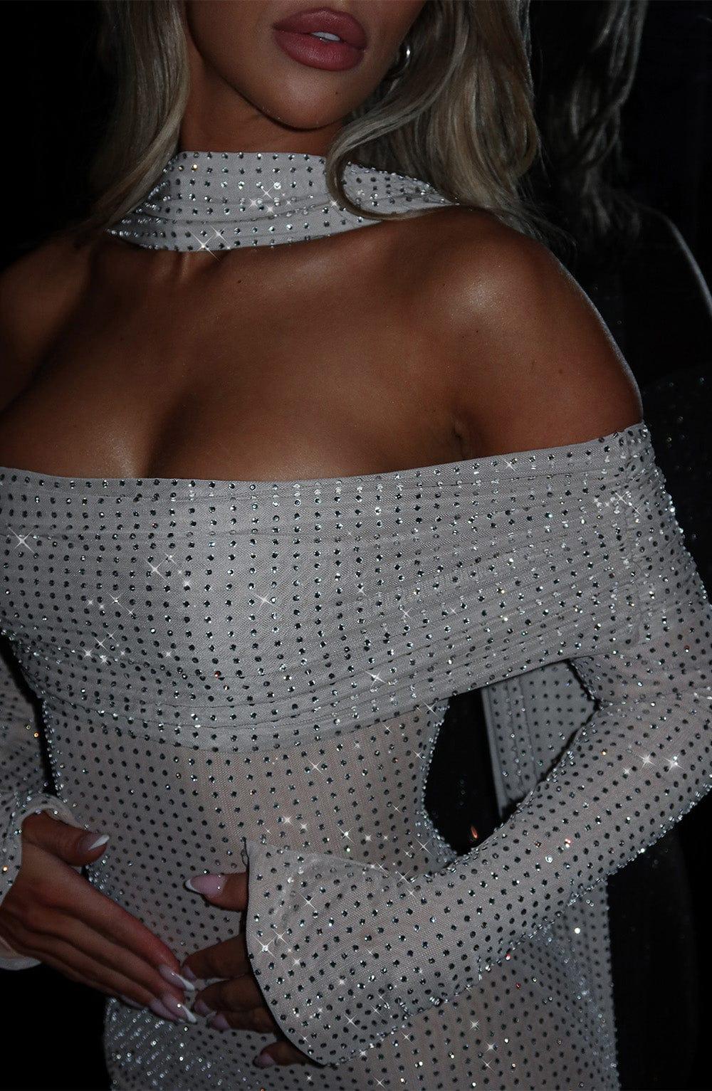 Cyprus Maxi Dress - Nude Product Image