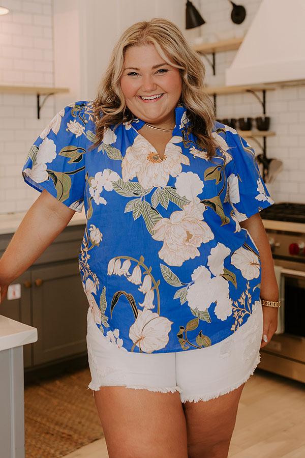 Garden Daydream Floral Top Curves Product Image