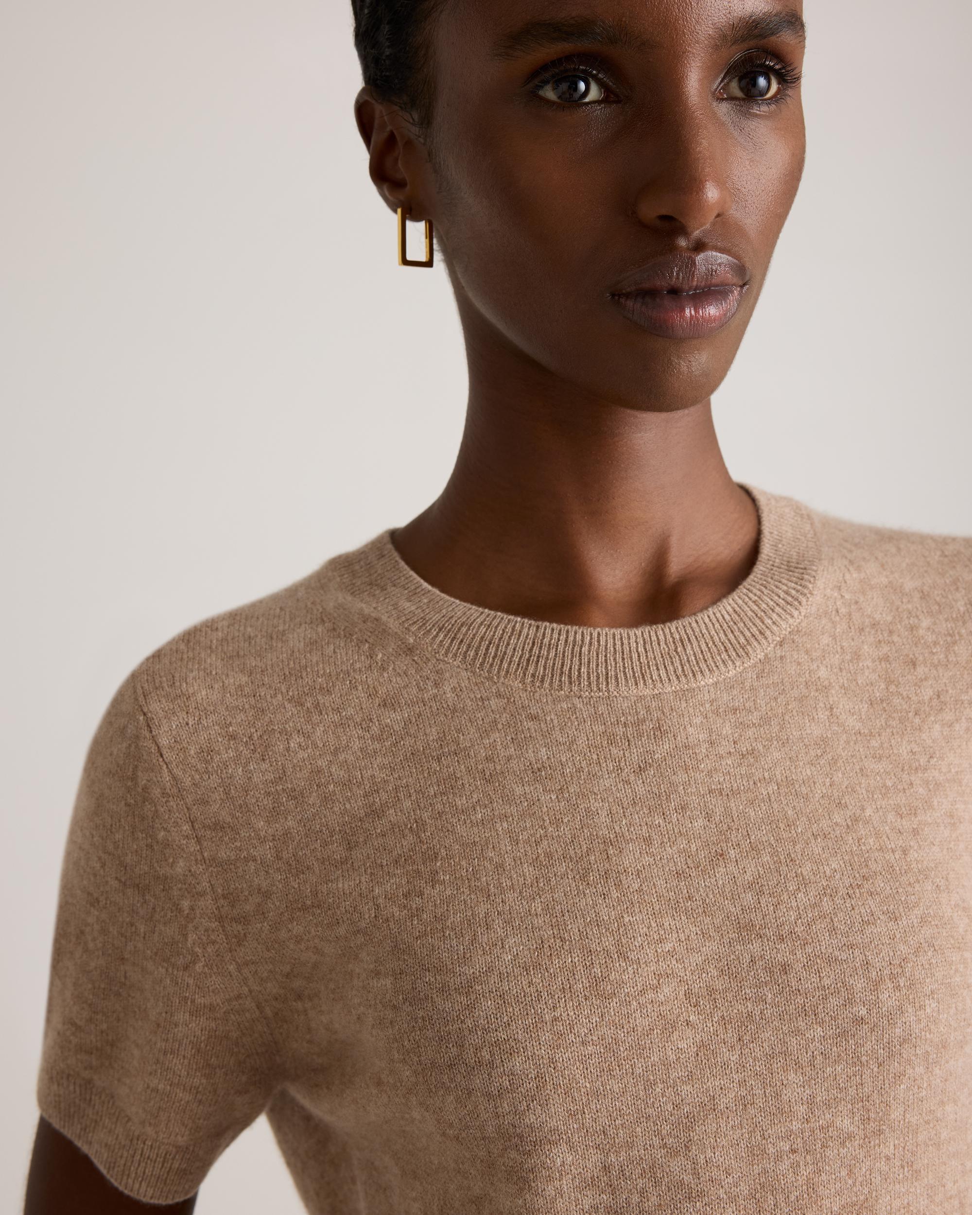 Quince | Women's Mongolian Cashmere T-Shirt Product Image