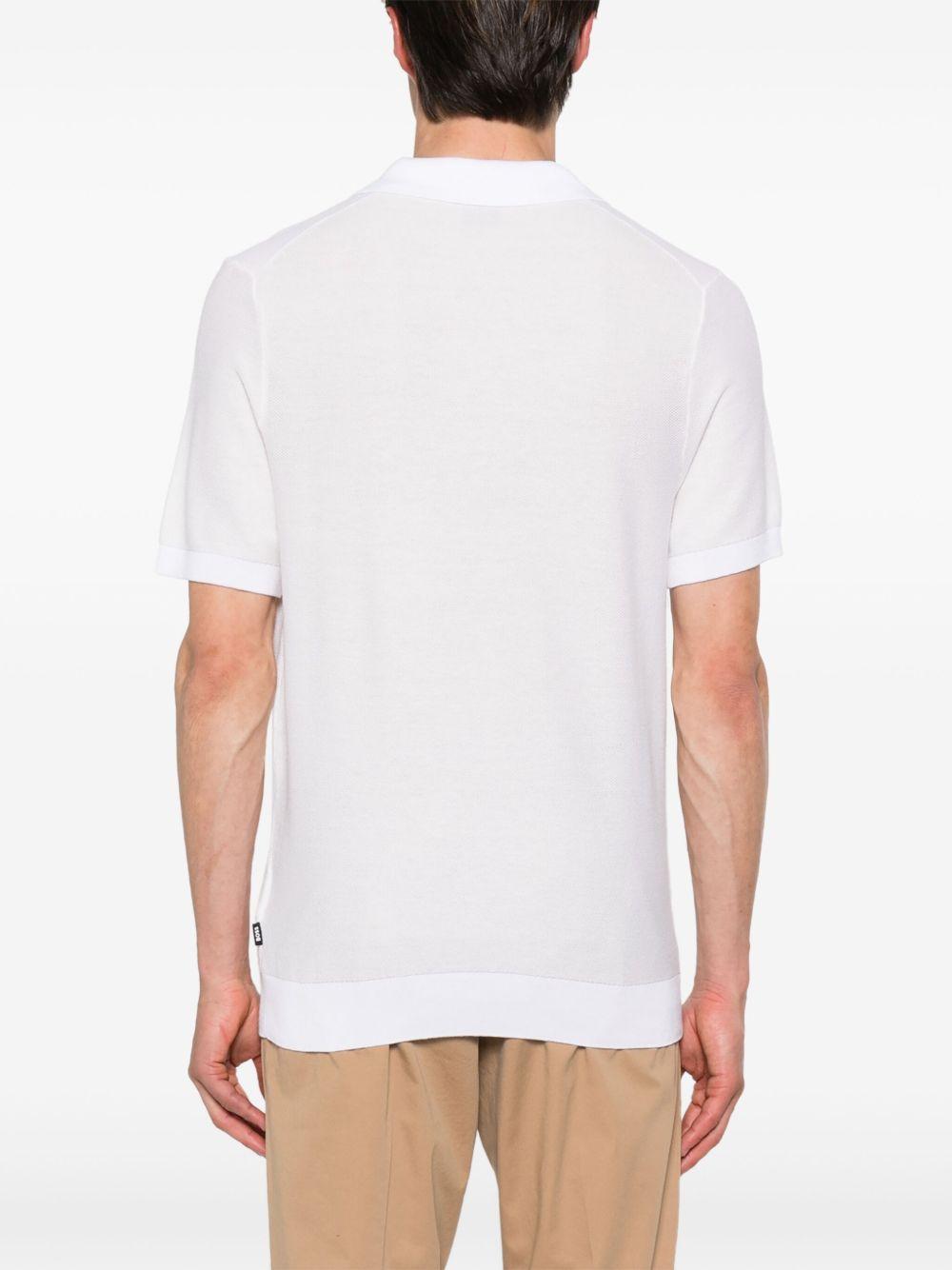 piqué-weave polo shirt Product Image