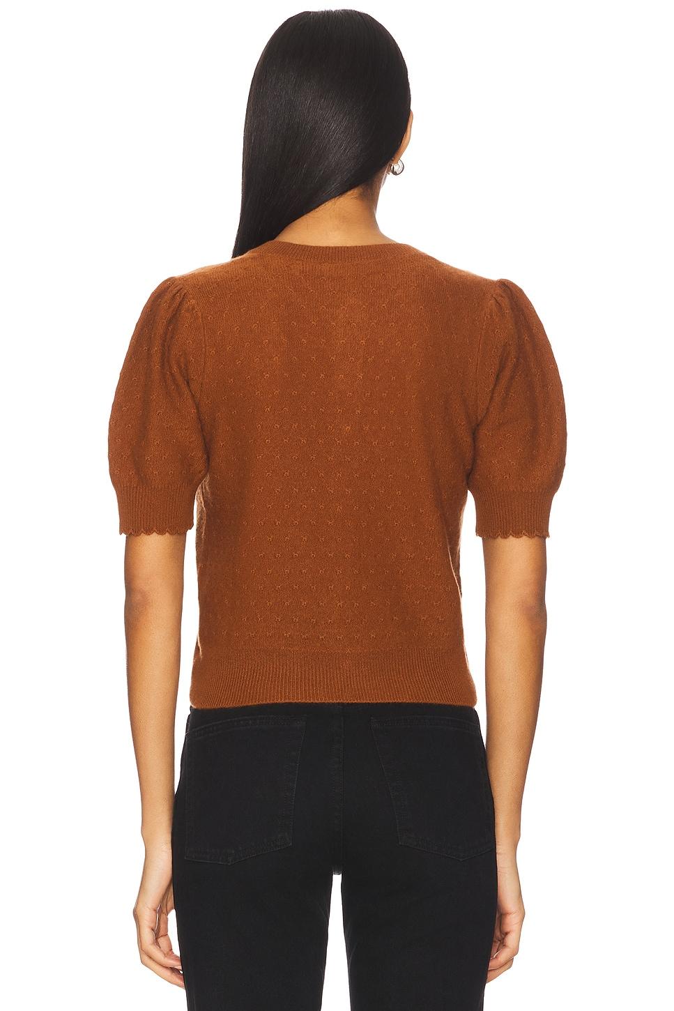 The Cashmere Pointelle Cardi FRAME Product Image