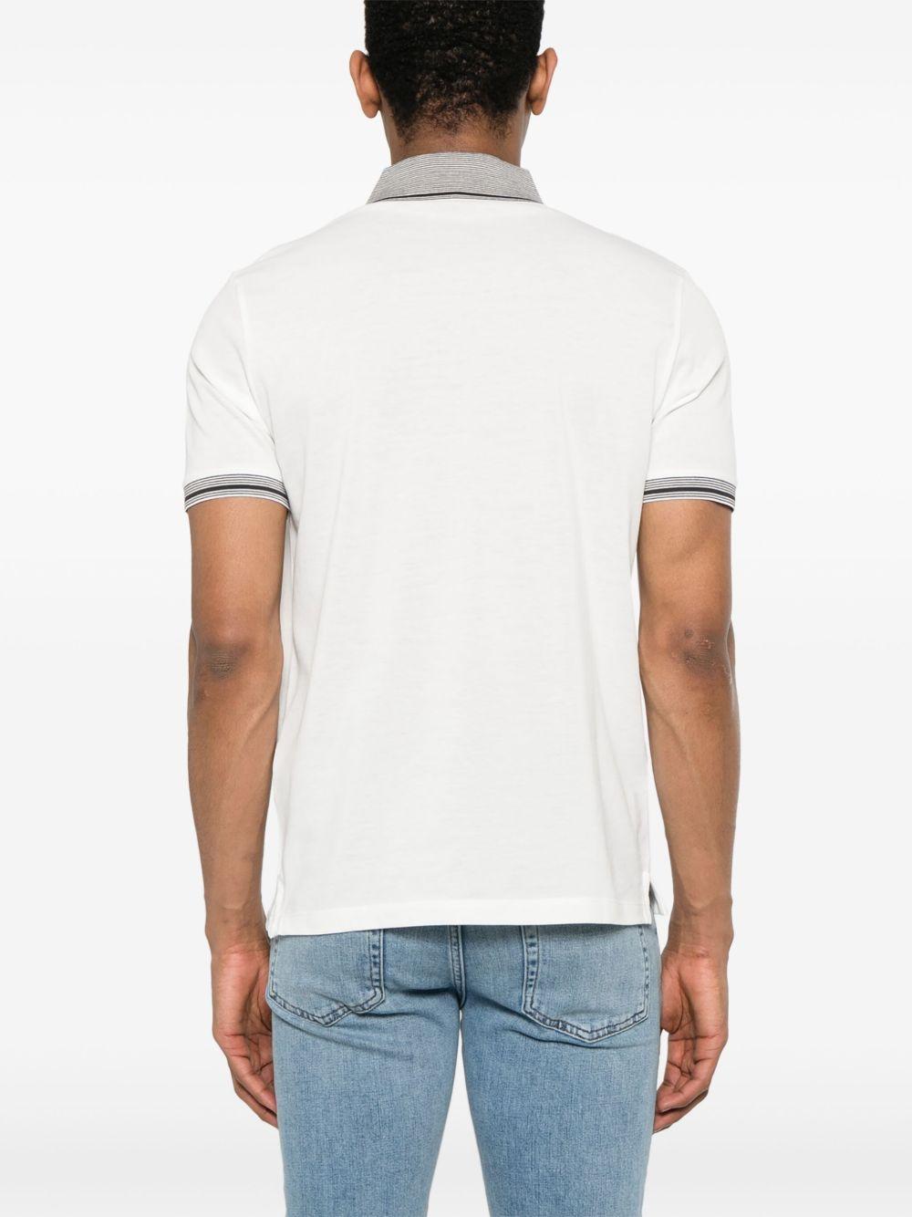 logo-embroidered polo shirt Product Image