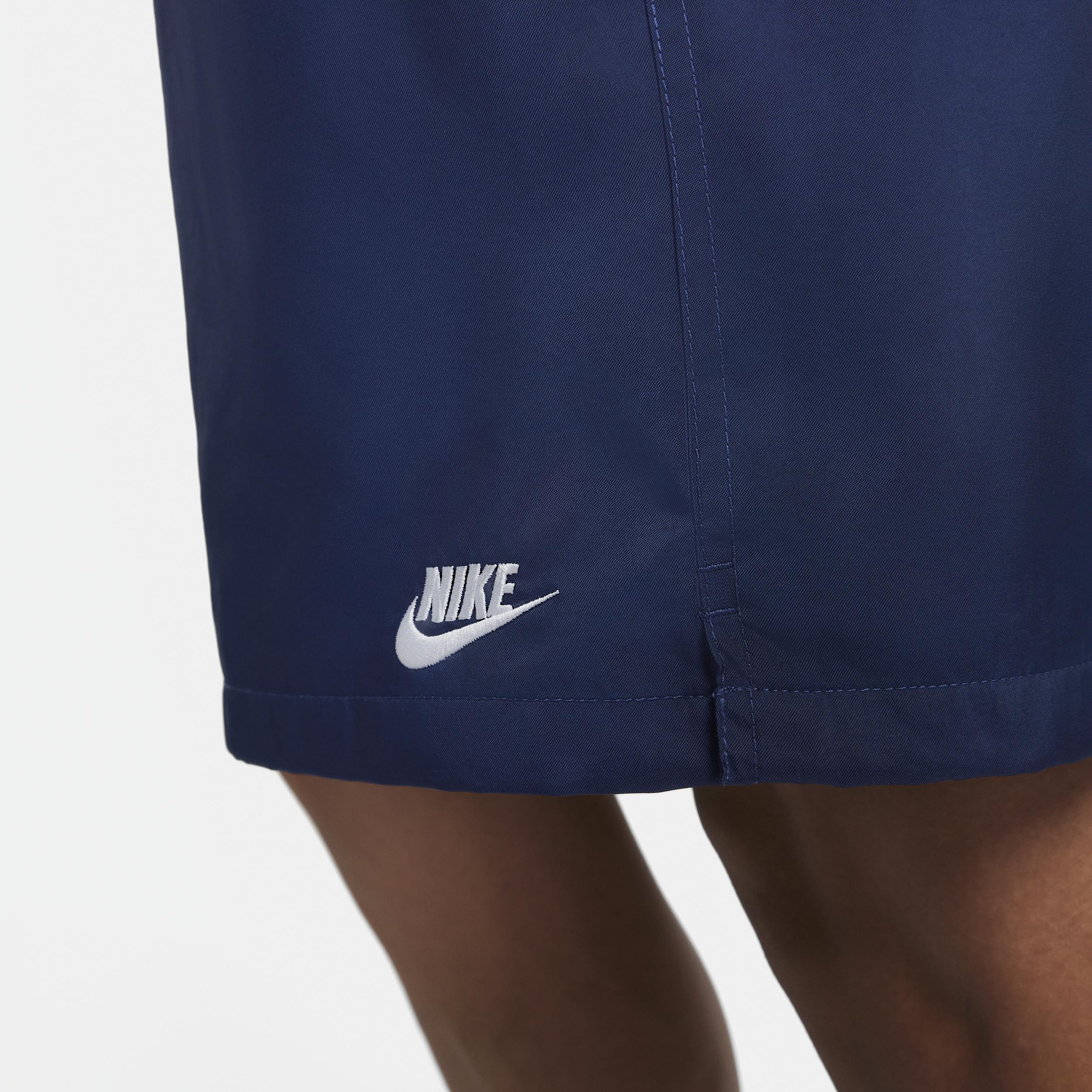 Nike Mens Nike Club Flow Shorts - Mens Black/White Product Image
