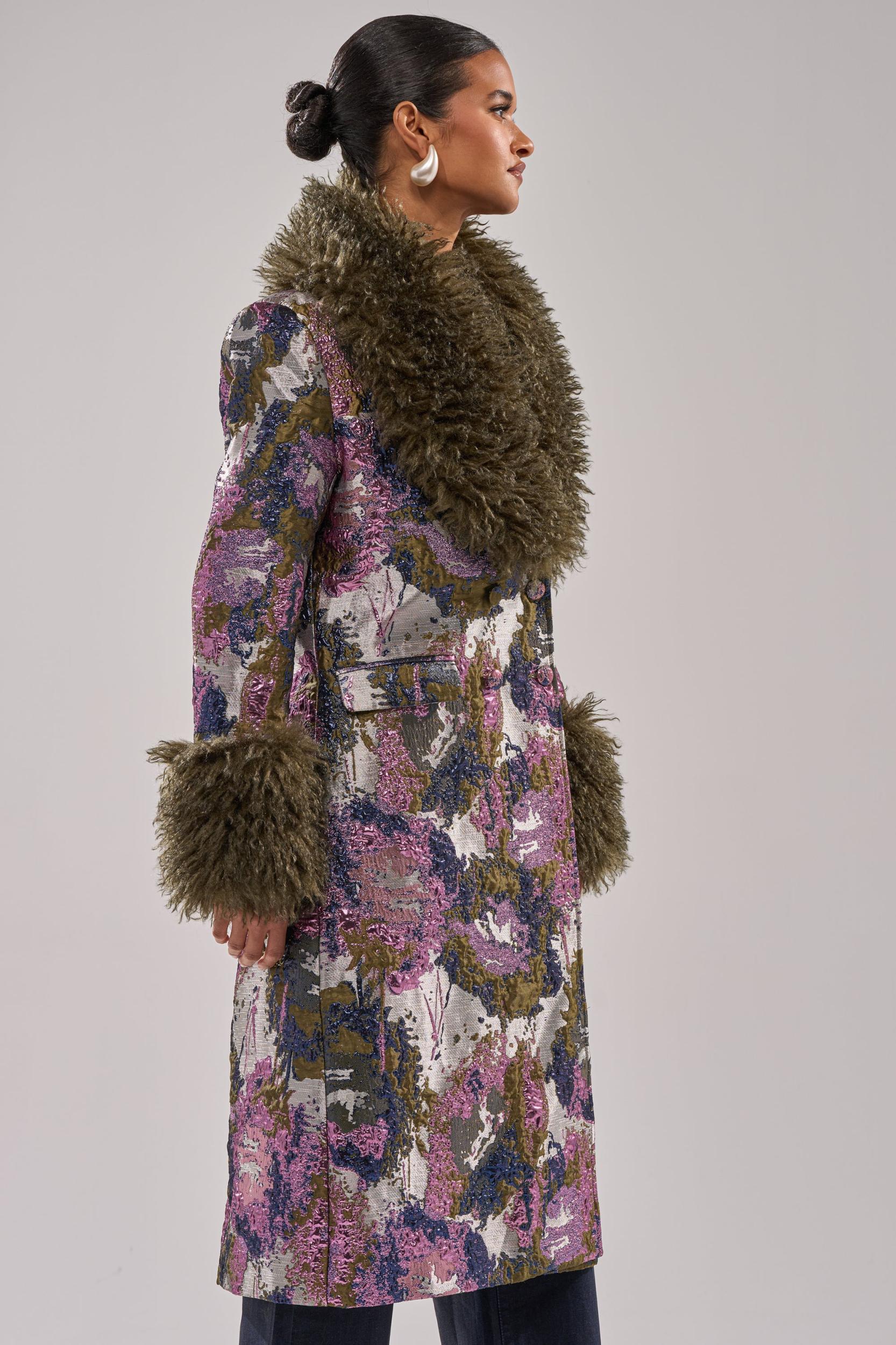 GEORGINA BROCADE TRENCH Product Image