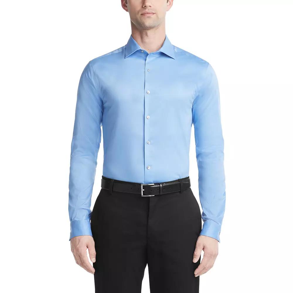 Men's Van Heusen Slim-Fit Ultra Wrinkle Free Dress Shirt,  Product Image