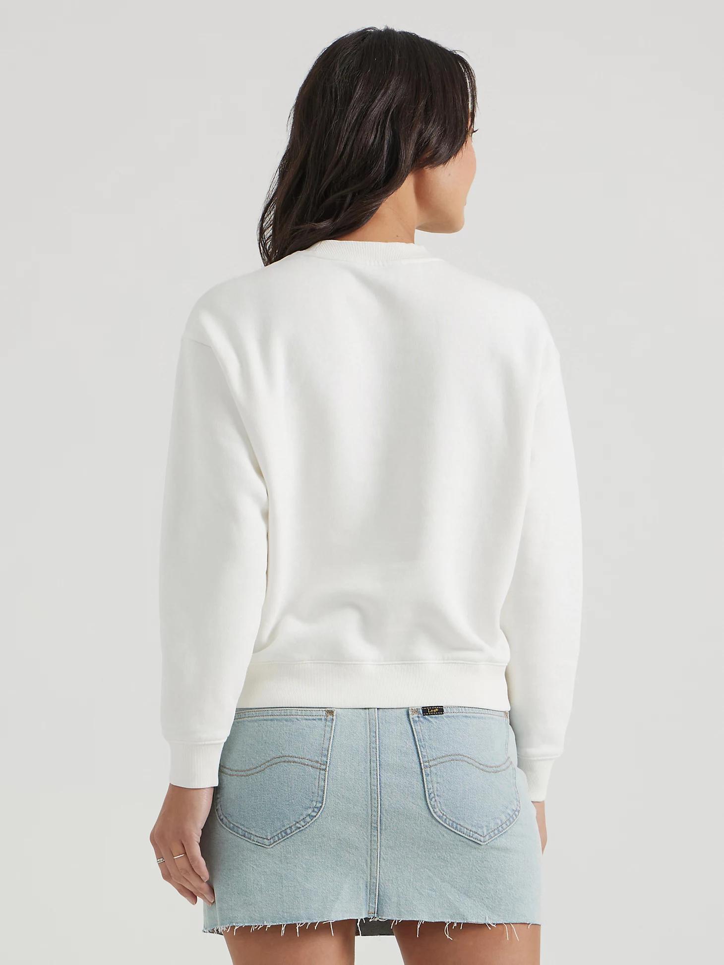 Women's Crewneck Sweatshirt | Women's Tops & Tees | Lee® Product Image