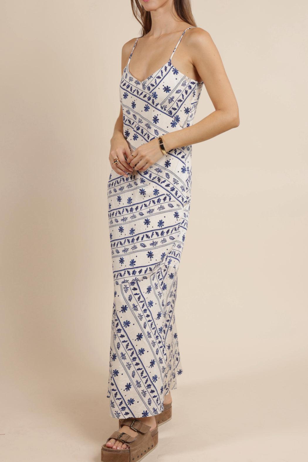 GREAT SPRING MAXI SLIP DRESS Product Image