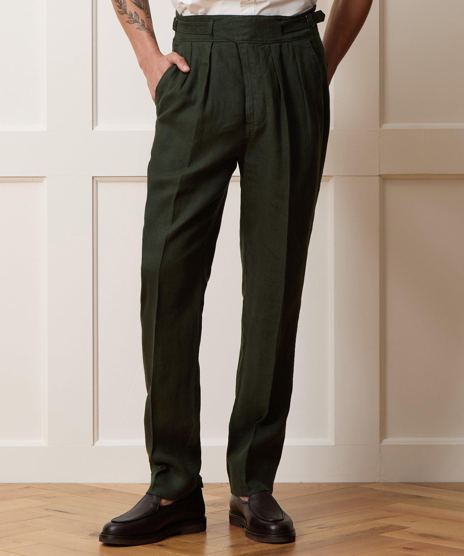 Linen Gurkha Trouser Product Image