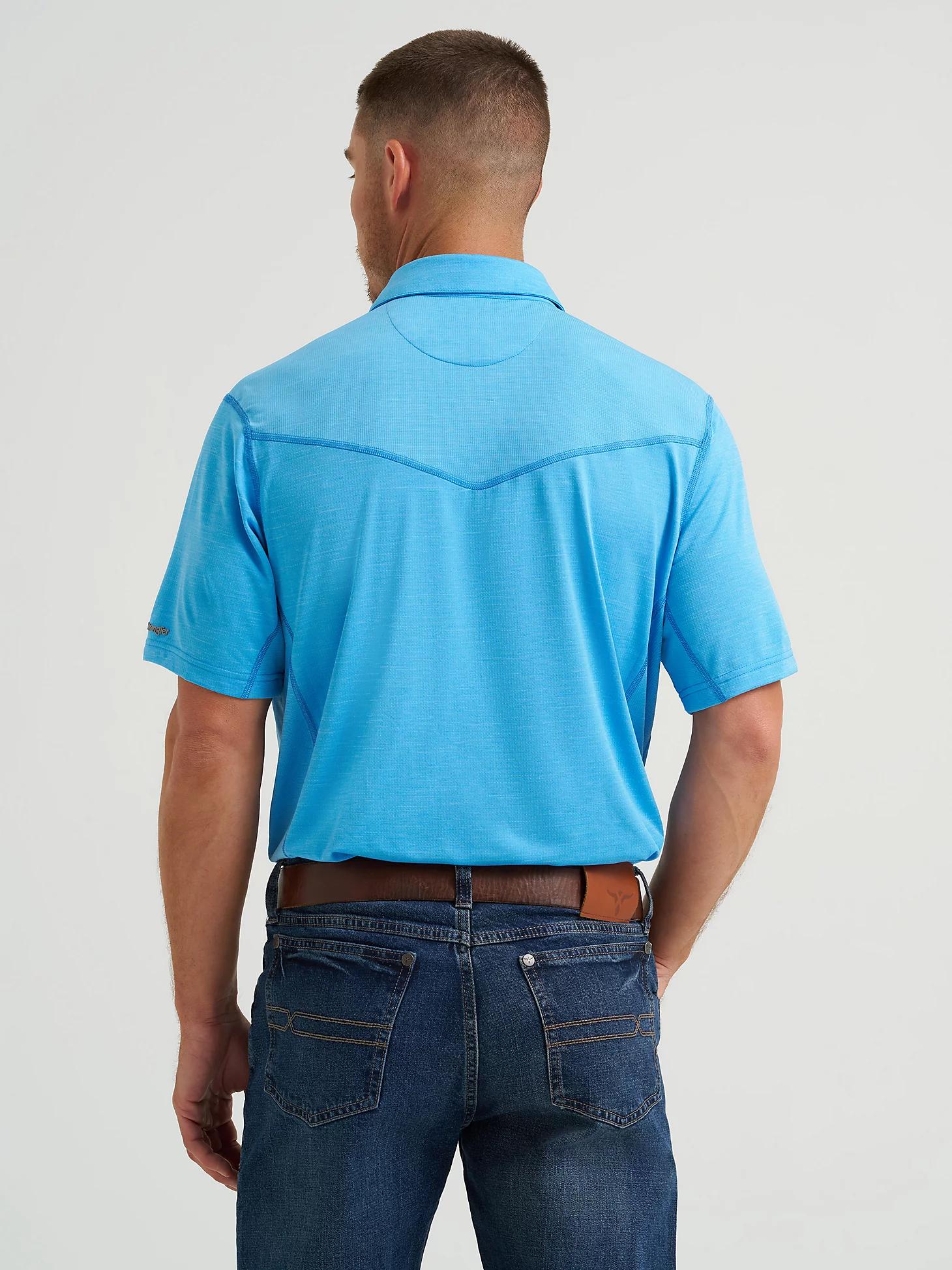 Men's Wrangler Performance Polo in Cerulean Product Image