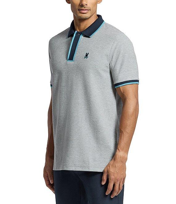 Psycho Bunny Rico Pima Pique Short Sleeve Polo Shirt Product Image