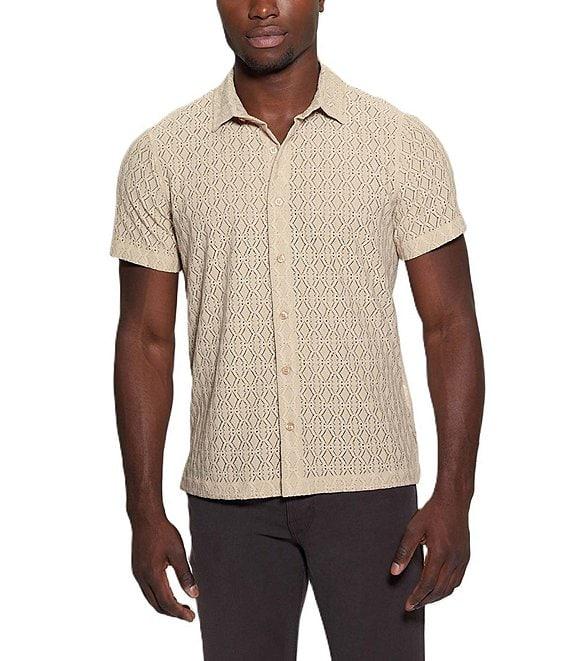 Guess Reeves Short Sleeve Woven Shirt Product Image