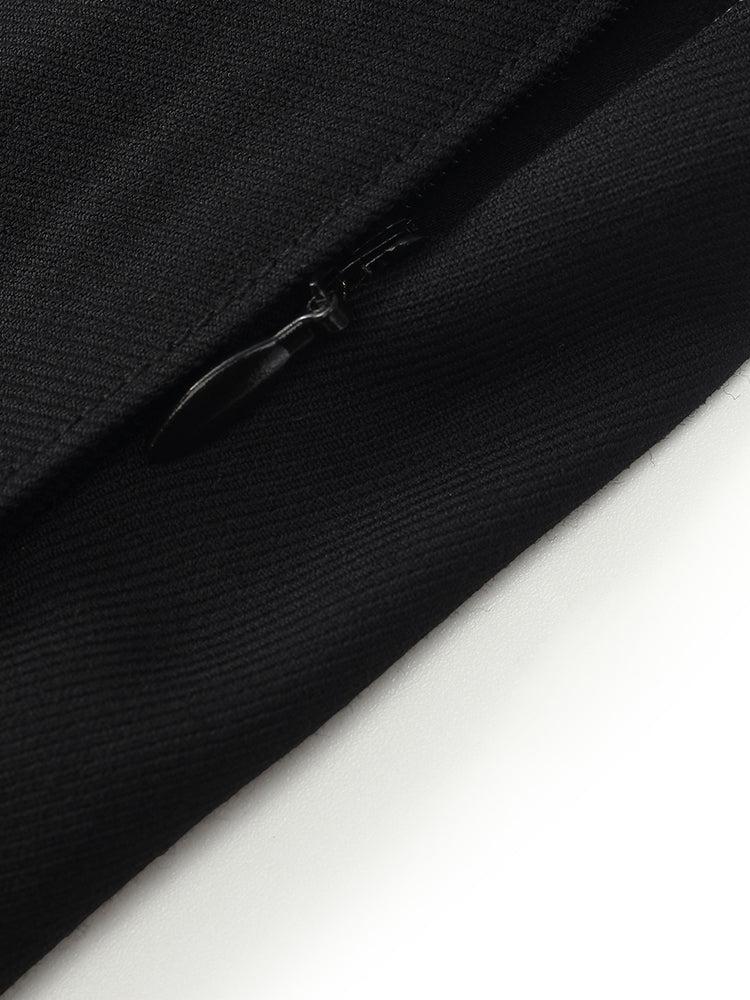 Worsted Woolen Mid-Calf Women Skirt Product Image