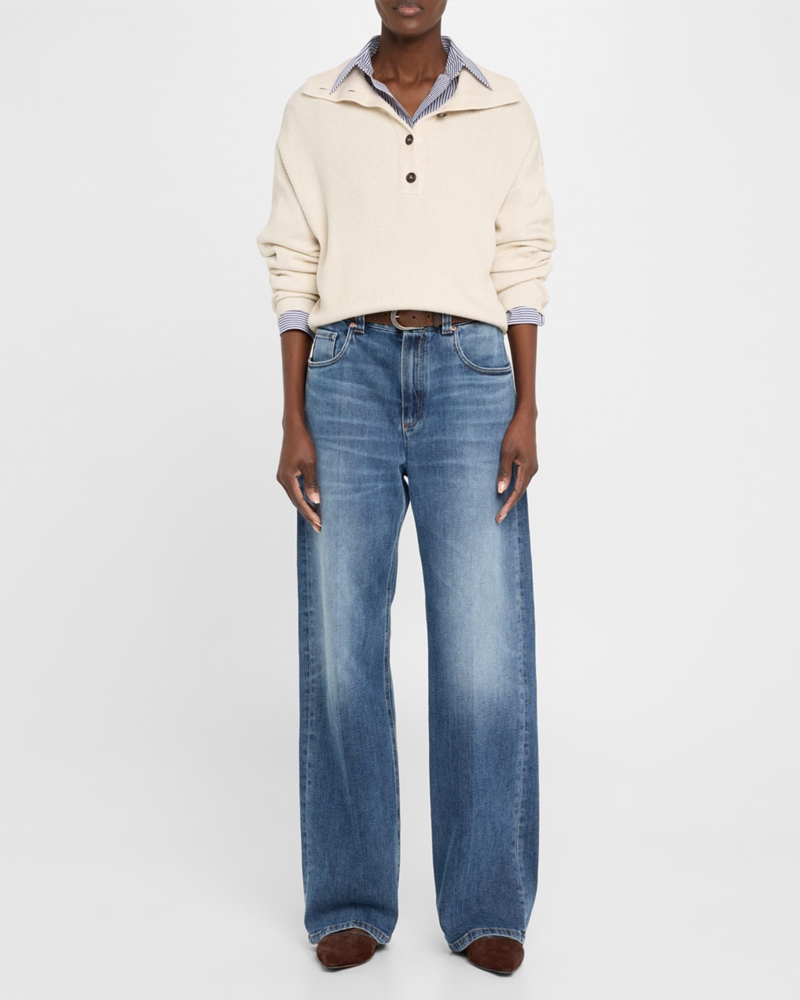 Suede Monili Ballerina Mules Product Image