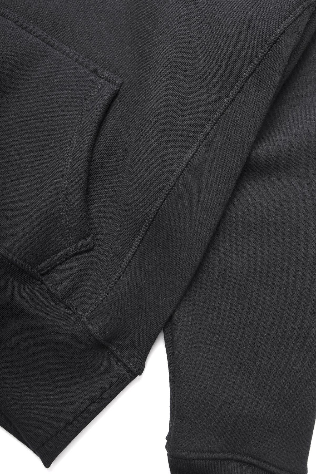 12oz Service Embroidered Hoodie - Black Product Image