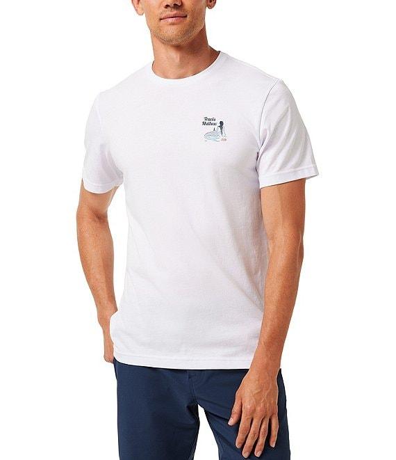 TravisMathew Cloudless Sky Short Sleeve T-Shirt Product Image