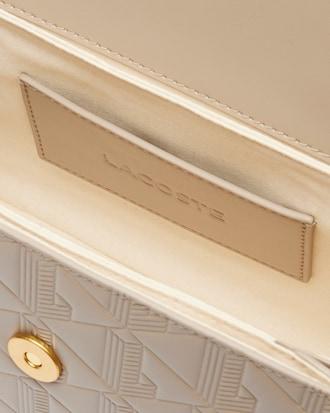 Maheki Embossed Leather Shoulder Bag Product Image