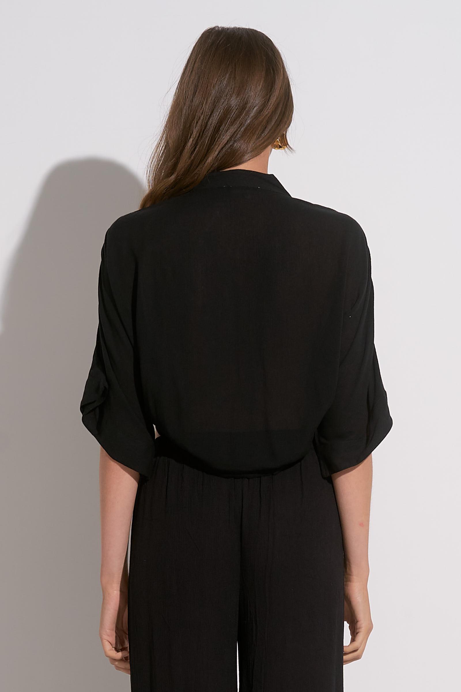 Parisian Dawn Tie Front Top Product Image