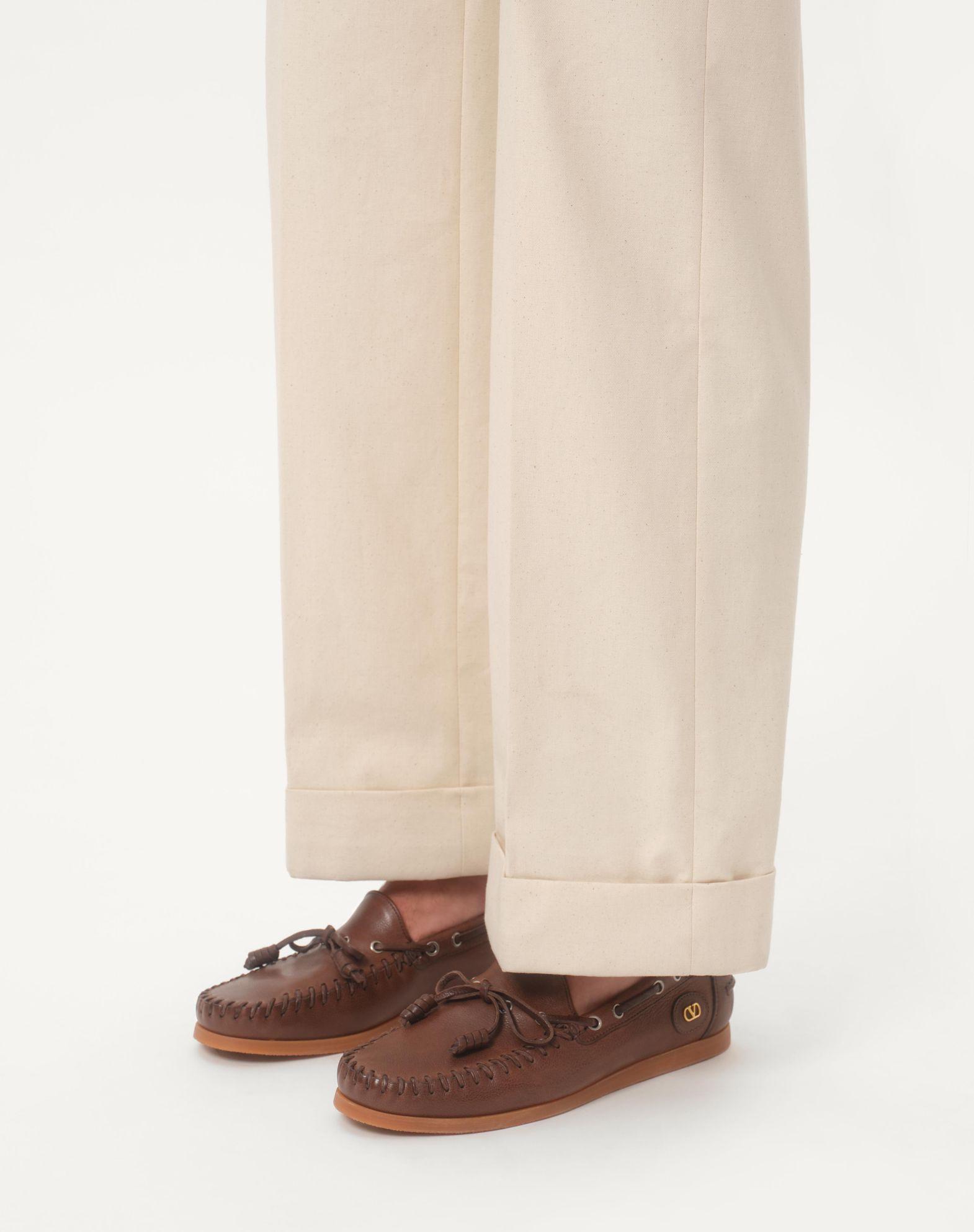 Palm Avenue Buffalo Leather Boat Shoe Product Image