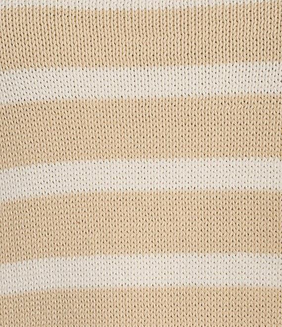 Copper Key Stripe Roll Neck Sweater Product Image
