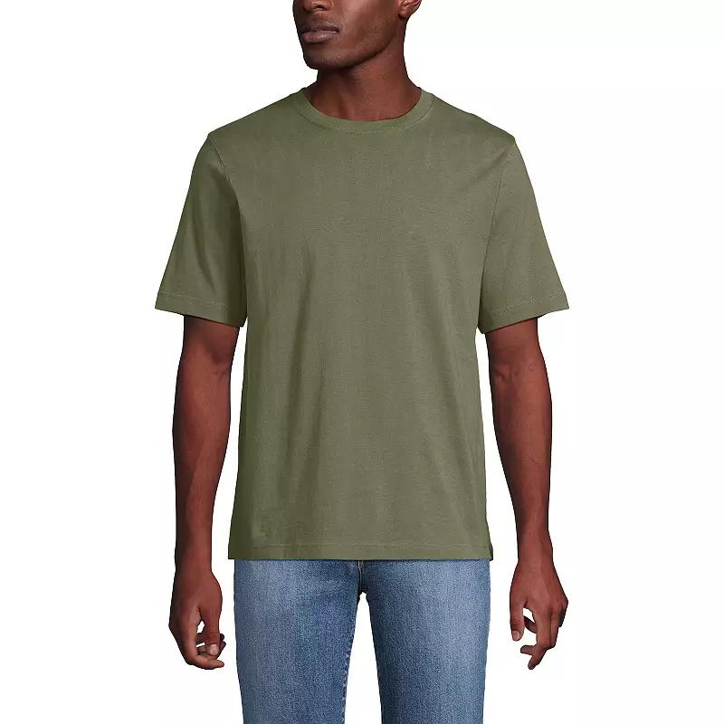 Men's Lands' End Super-T Short Sleeve T-Shirt,  Product Image