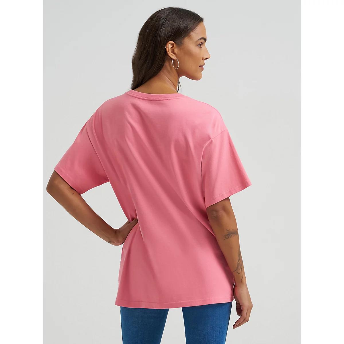 Women's Buckin Bronco Oversized Tee in Confetti Product Image