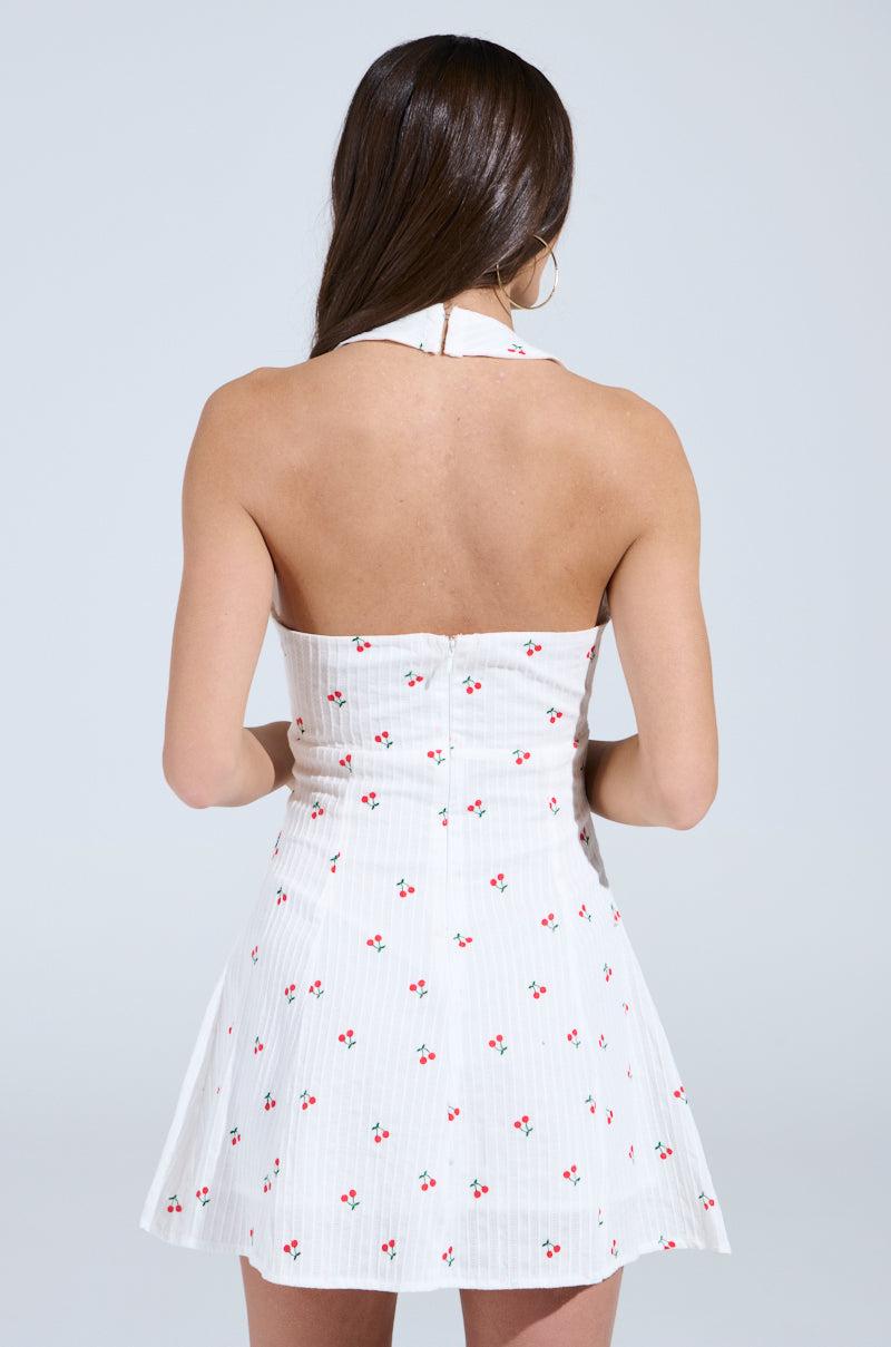 THE CHERRY ON TOP MINI DRESS Product Image