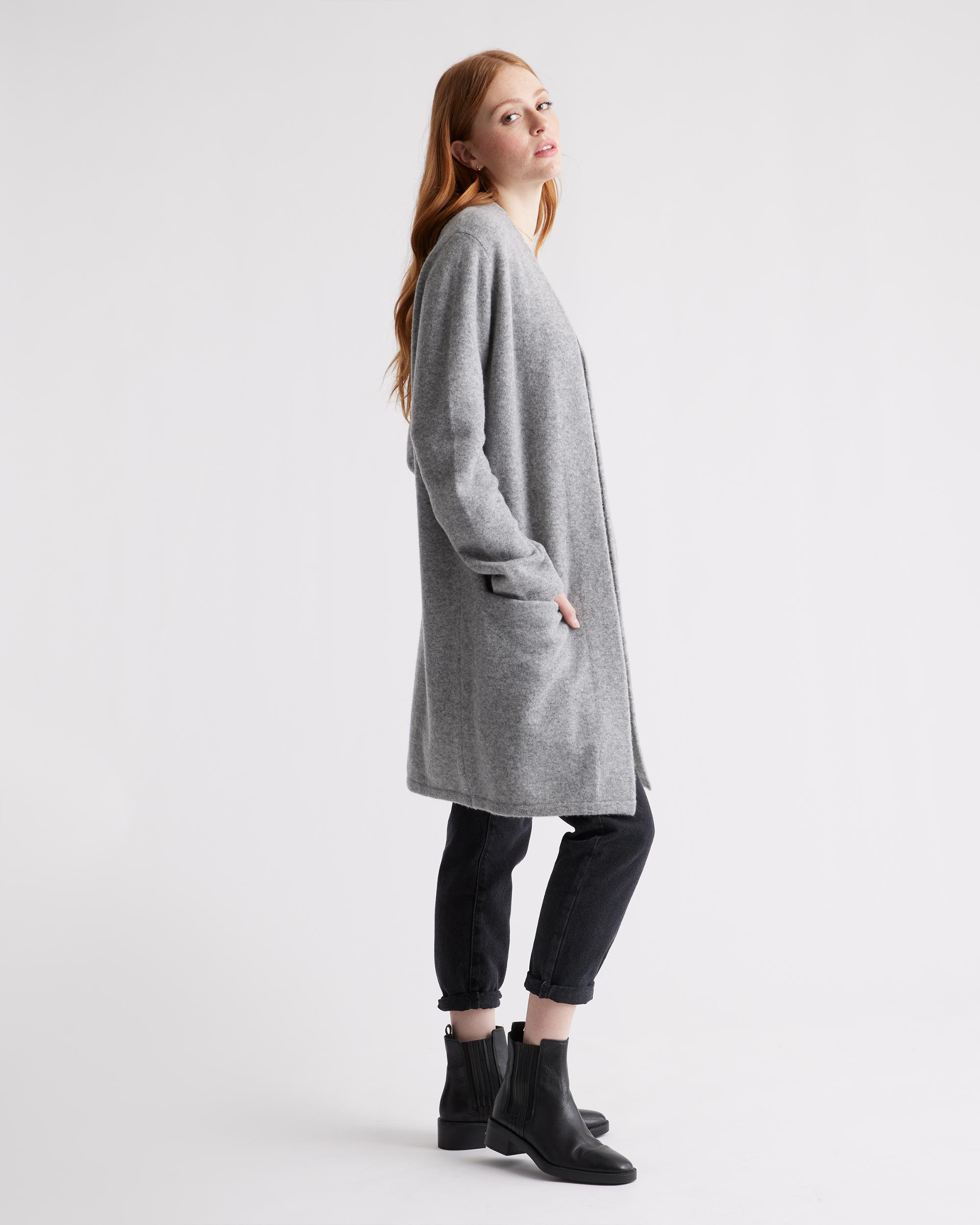Quince | Women's Superfine Merino Wool Sweater Coat Product Image