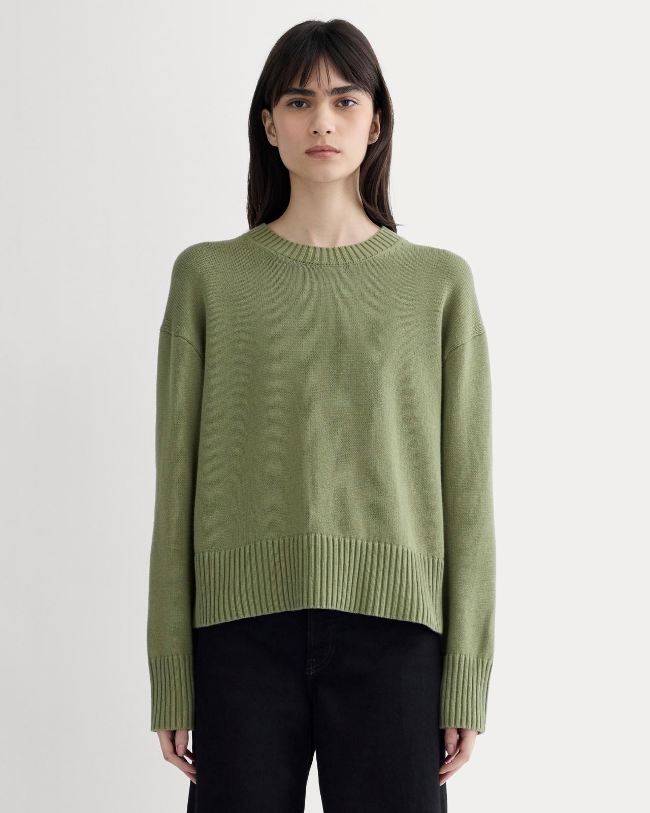 Womens Boxy Sweater in Everyday Cotton by Everlane Product Image