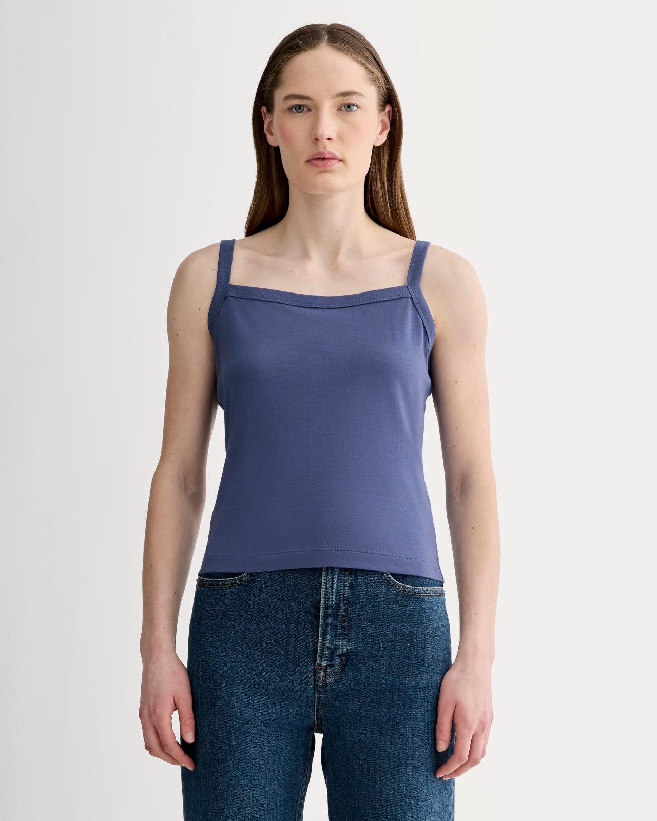 Womens Essential Square-Neck Tank by Everlane Product Image