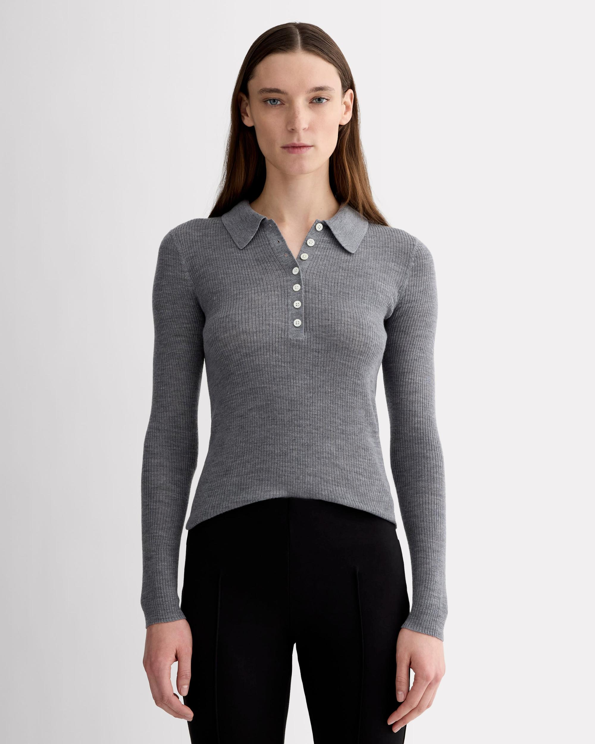 Womens Polo in Ultrasoft Merino Shirt by Everlane Product Image