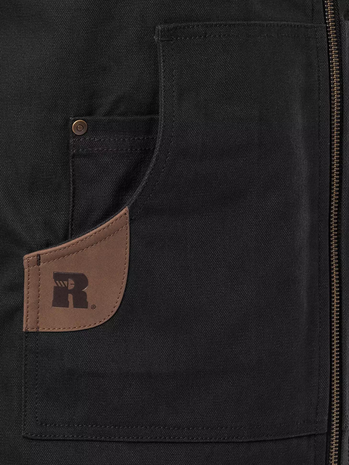 Men's RIGGS Workwear® Hooded Vest | Men's JACKETS & OUTERWEAR | Wrangler® Product Image