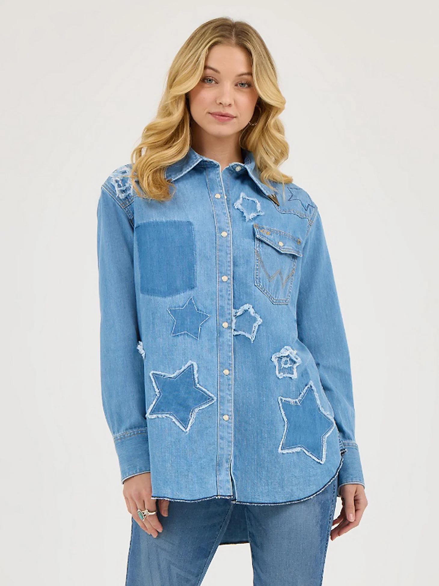 Wrangler x Lainey Wilson Starry Western Snap Shirt | Women's TOPS | Wrangler® Product Image