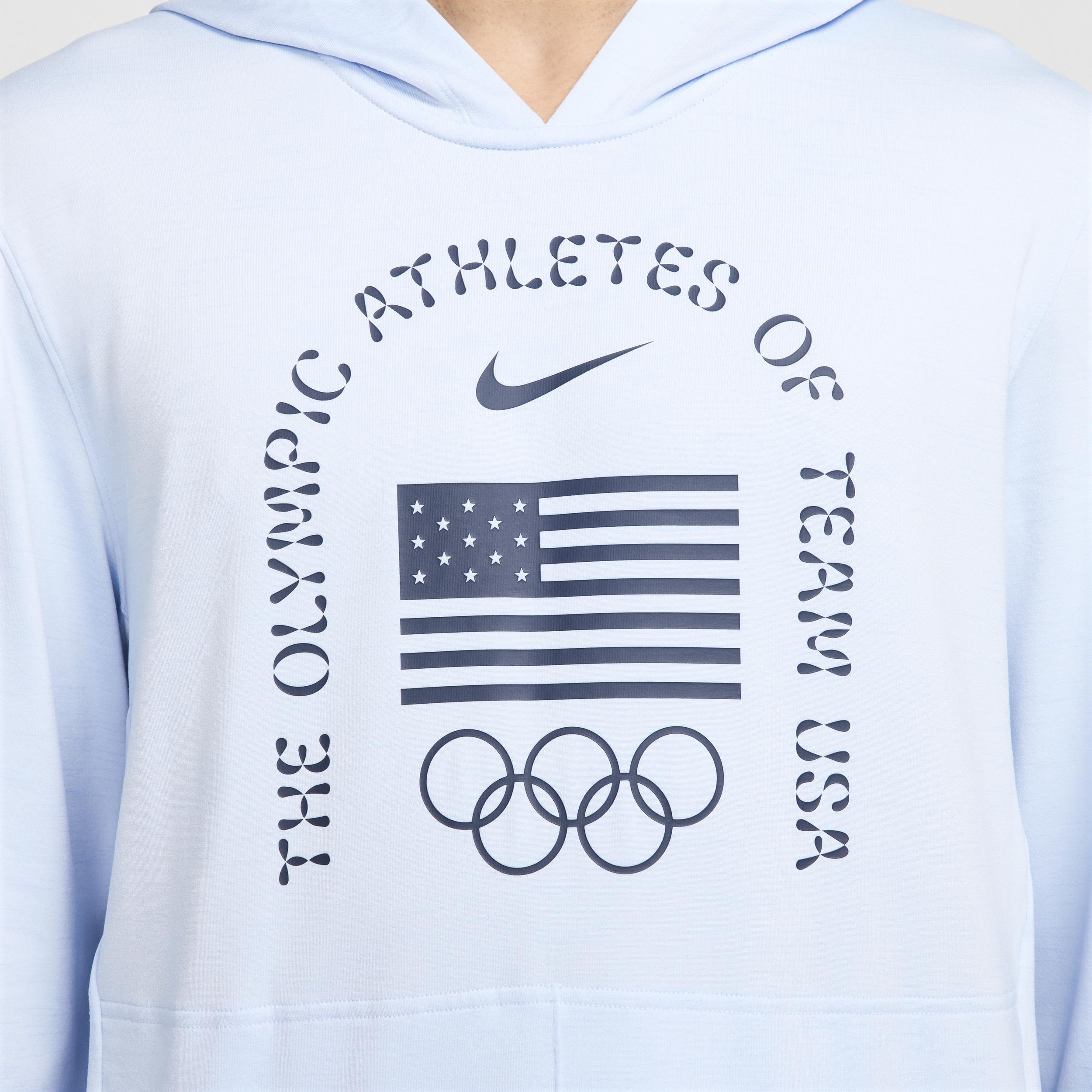 USA Restore Nike Men's Dri-FIT Yoga Lightweight Hoodie Product Image