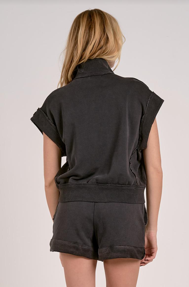 Emily Zip Front Top Product Image