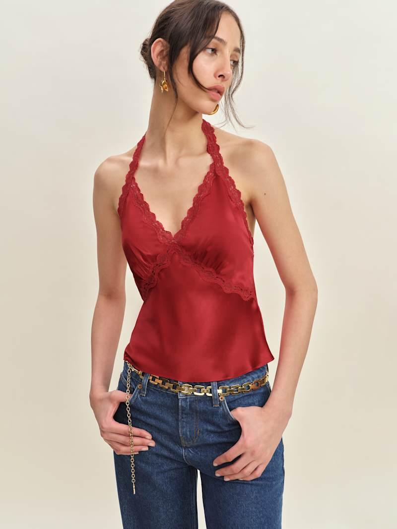 Monica Silk Top Product Image