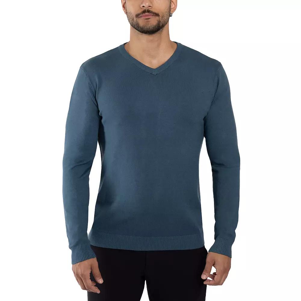 Men's Xray Fitted V-Neck Sweater,  Product Image
