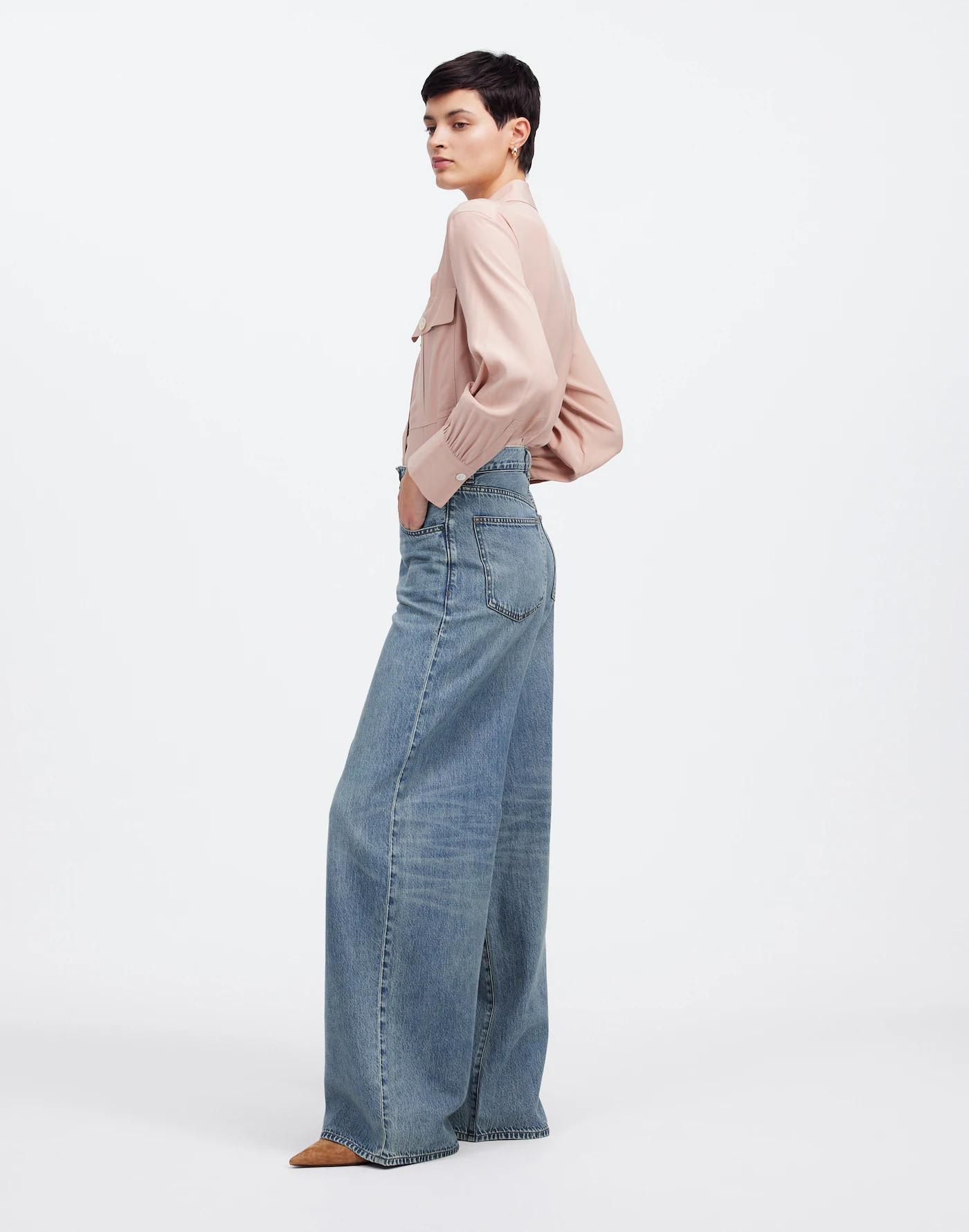 Superwide-Leg Jeans: Airy Denim Edition Product Image