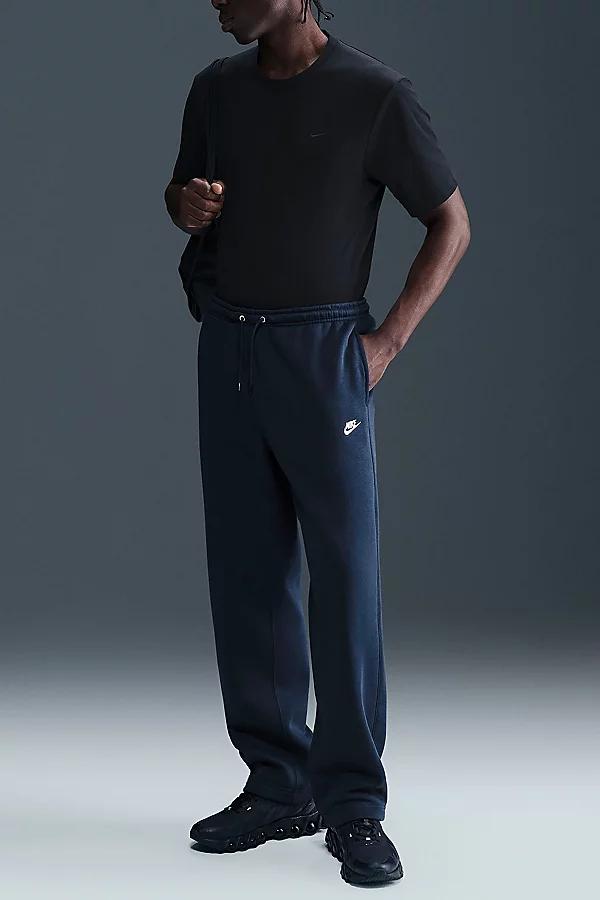 Nike Mens Club Open-Hem Fleece Pants | FN3730-451 Product Image