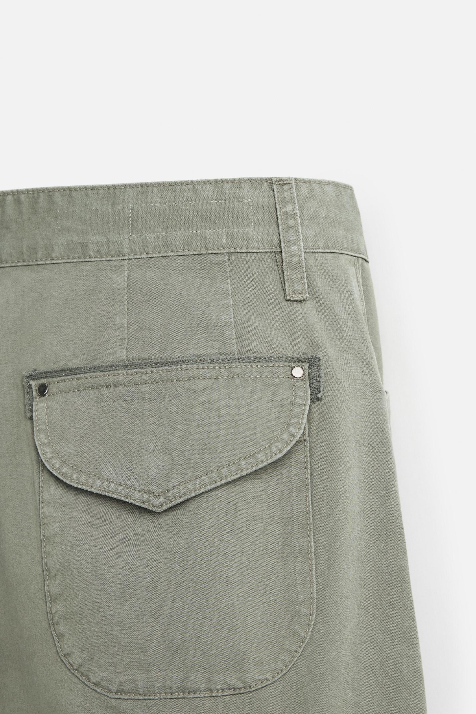 WASHED CARGO PANTS Product Image