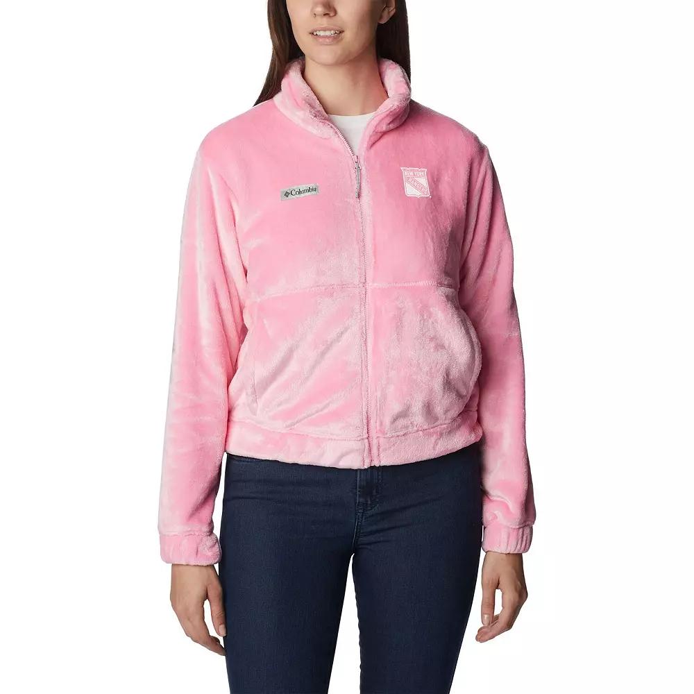 Women's Columbia Pink Washington Capitals Fire Side Full-Zip Jacket,  Product Image
