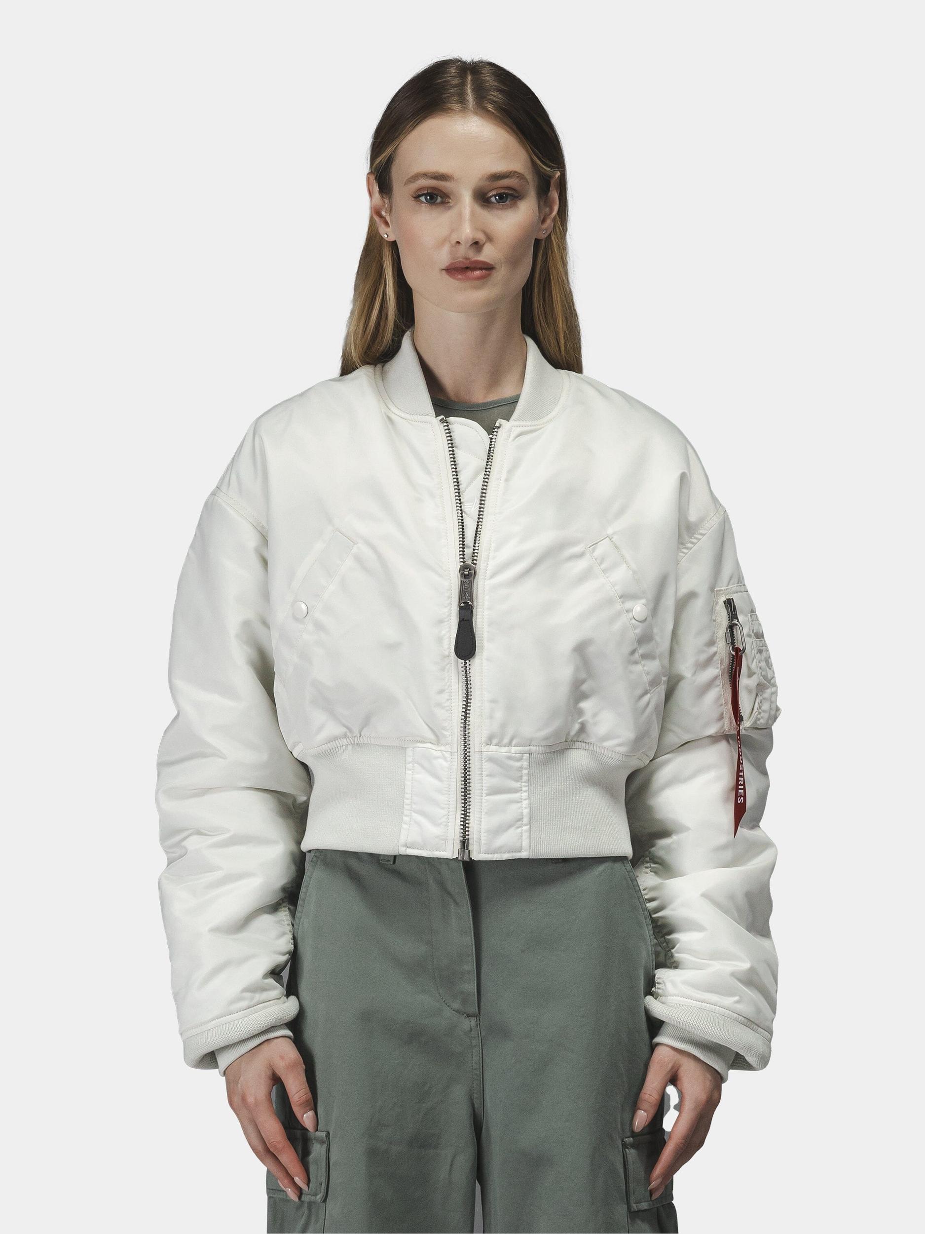 CROPPED MA-1 FLIGHT JACKET WOMENS Product Image