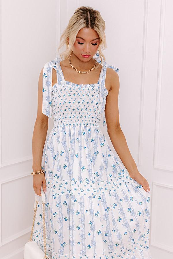 Hopeful Daydream Floral Maxi Dress Product Image