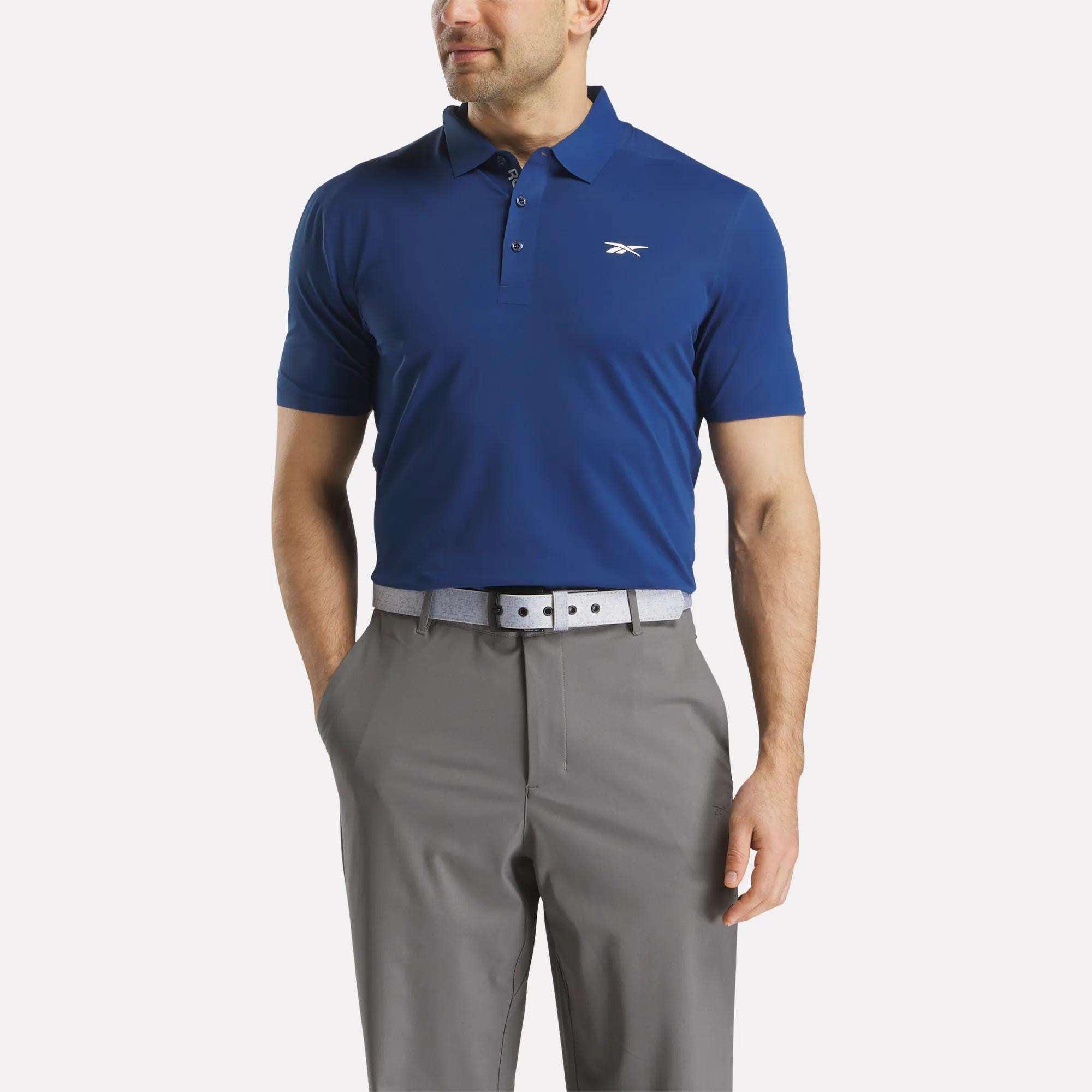 Men's Short Sleeve Bonded Micro Pique Polo Shirt Male Product Image