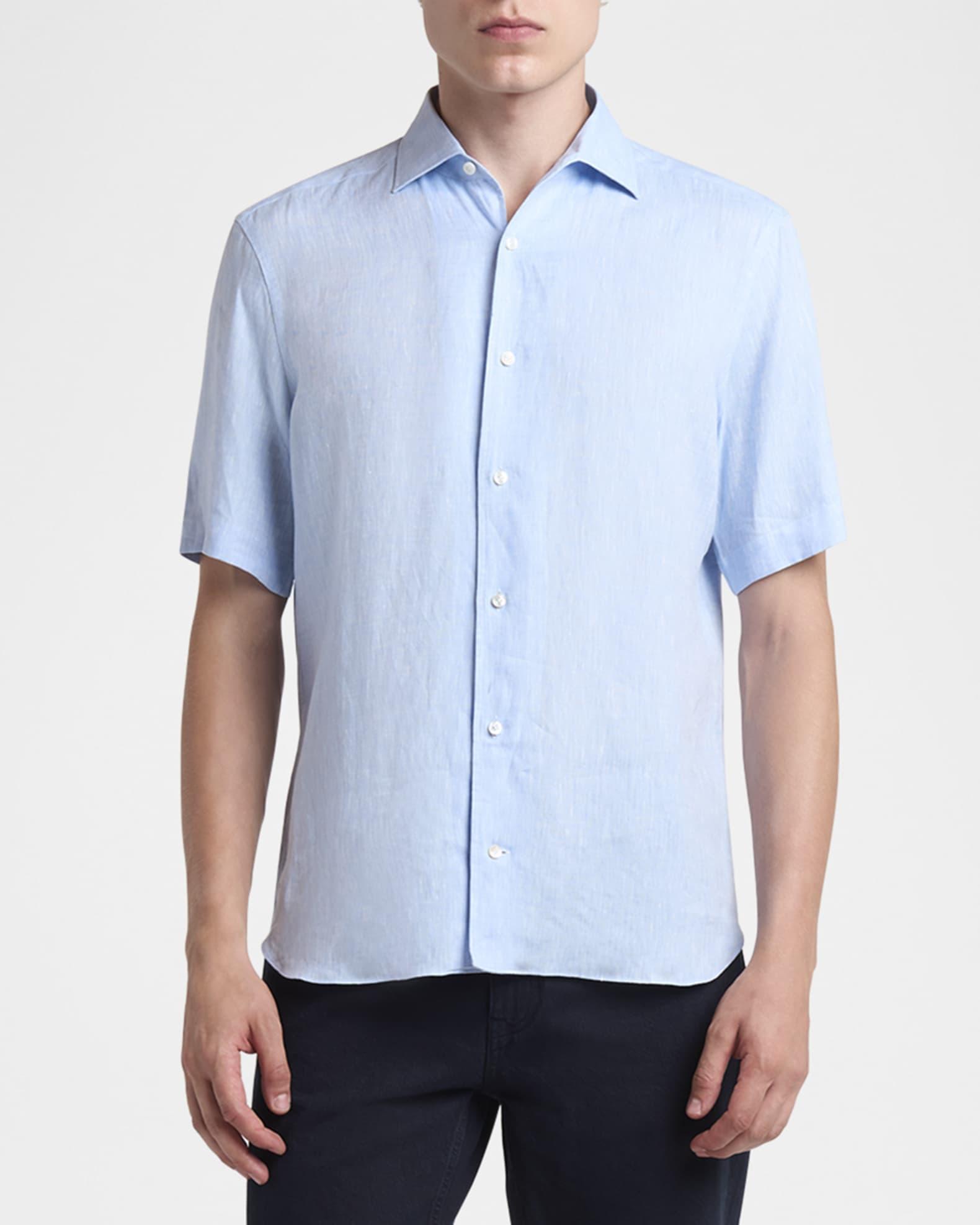 Men's Oasi Lino Sport Shirt Product Image