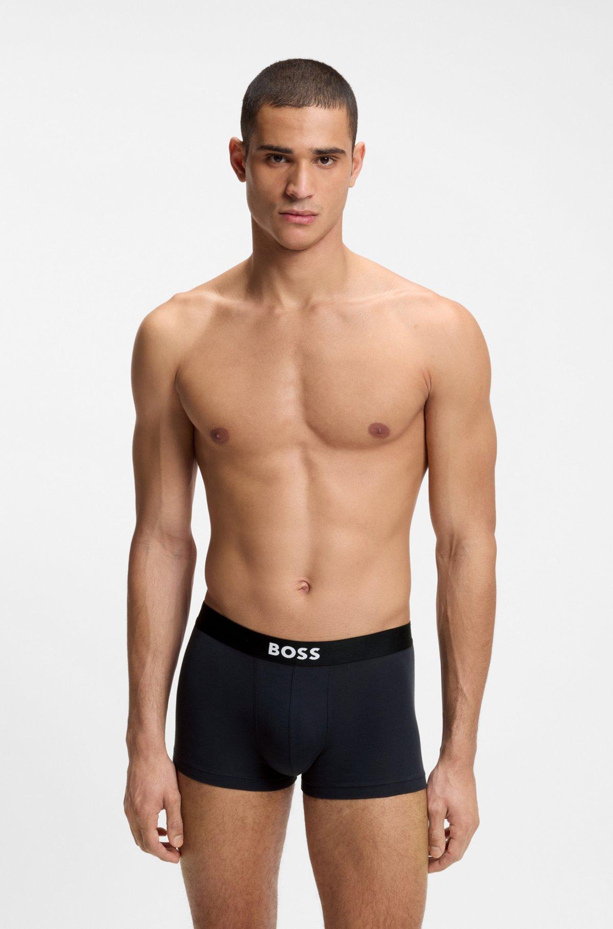Three-pack of stretch-cotton trunks Product Image