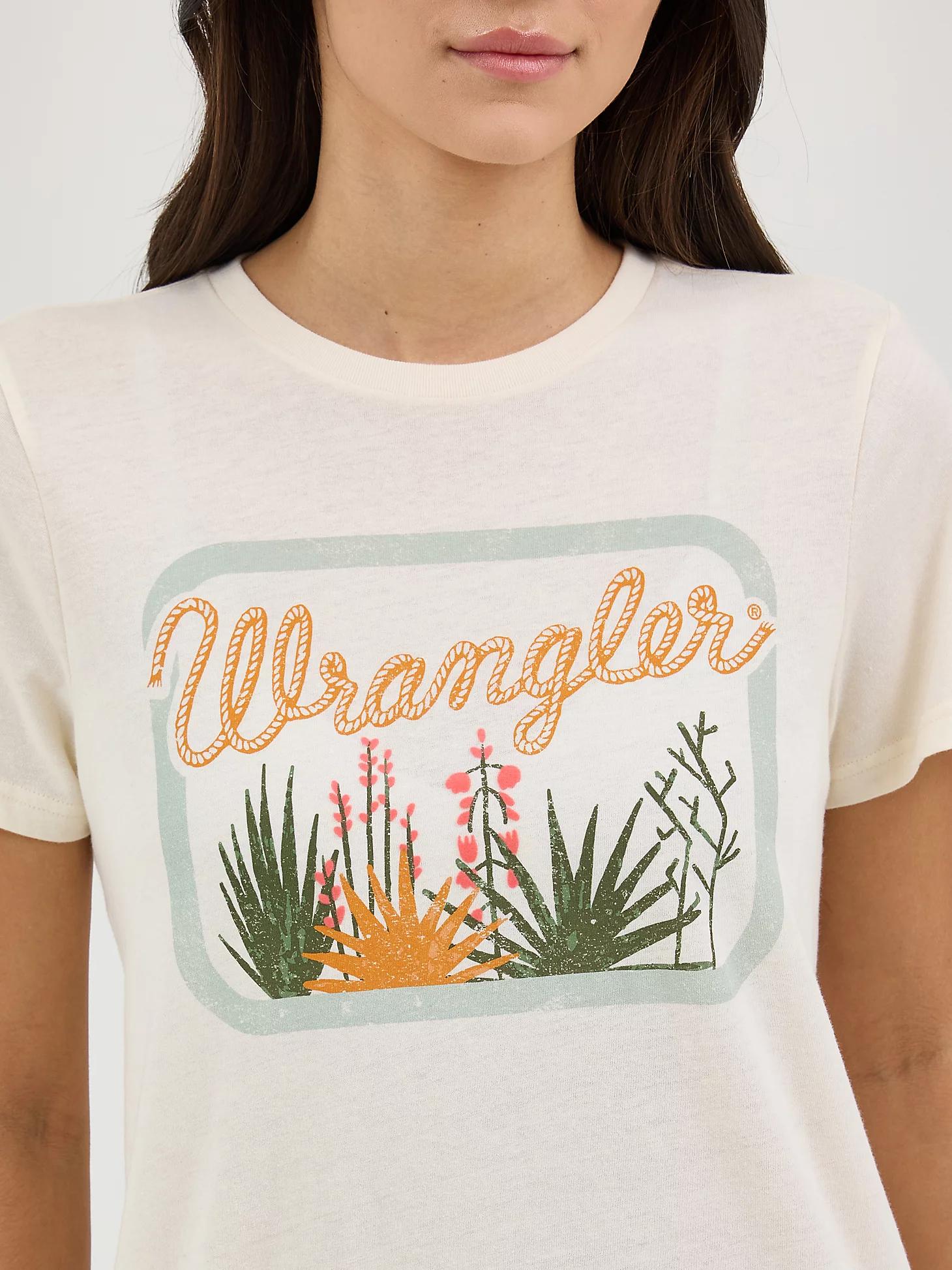 Women's Wrangler Southwestern Graphic Regular Fit Tee in Bruschetta Product Image
