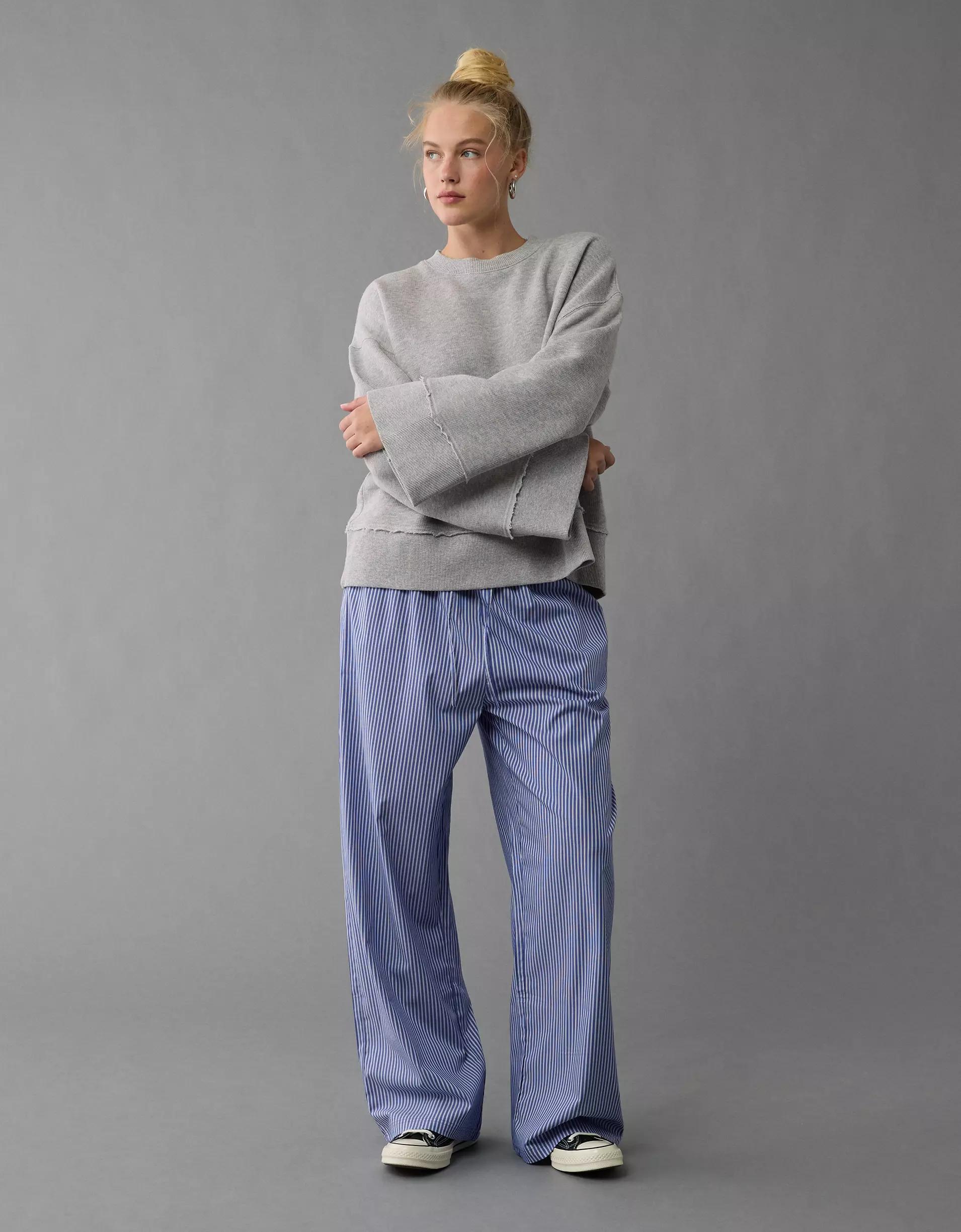 AE Relaxed Wide Sleeve Sweatshirt Product Image