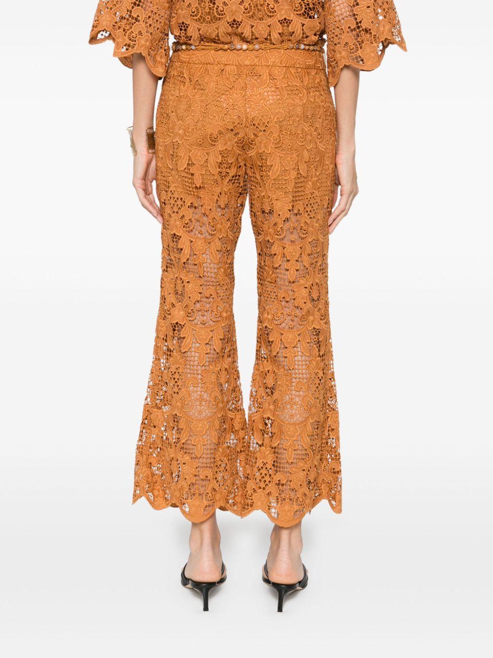 Coco Lace flared trousers Product Image